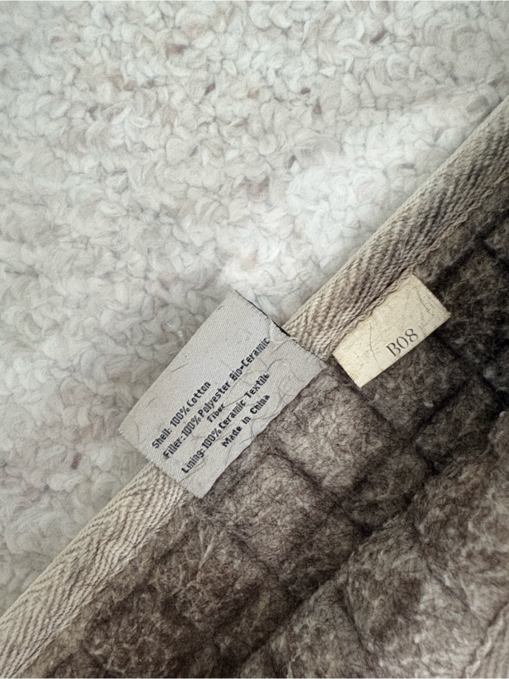 Back on Track Dressage Saddle Pad - White - Picture 8 of 10